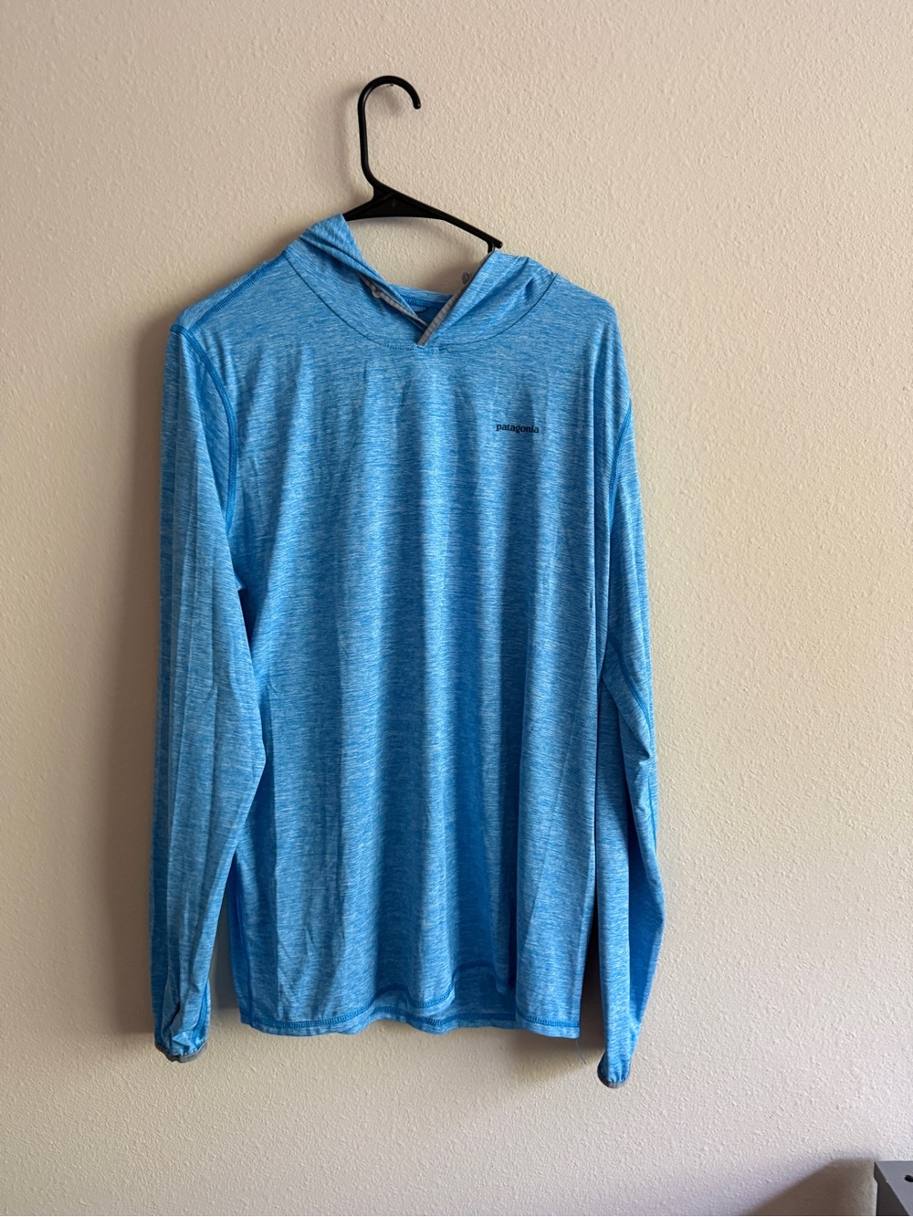 Patagonia Men's Lightweight Hooded Long-Sleeve Shirt - Sky Blue
